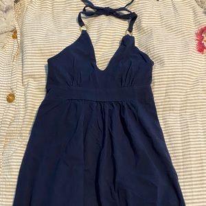 Victoria Secret navy halter dress XS